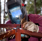 welding a frame